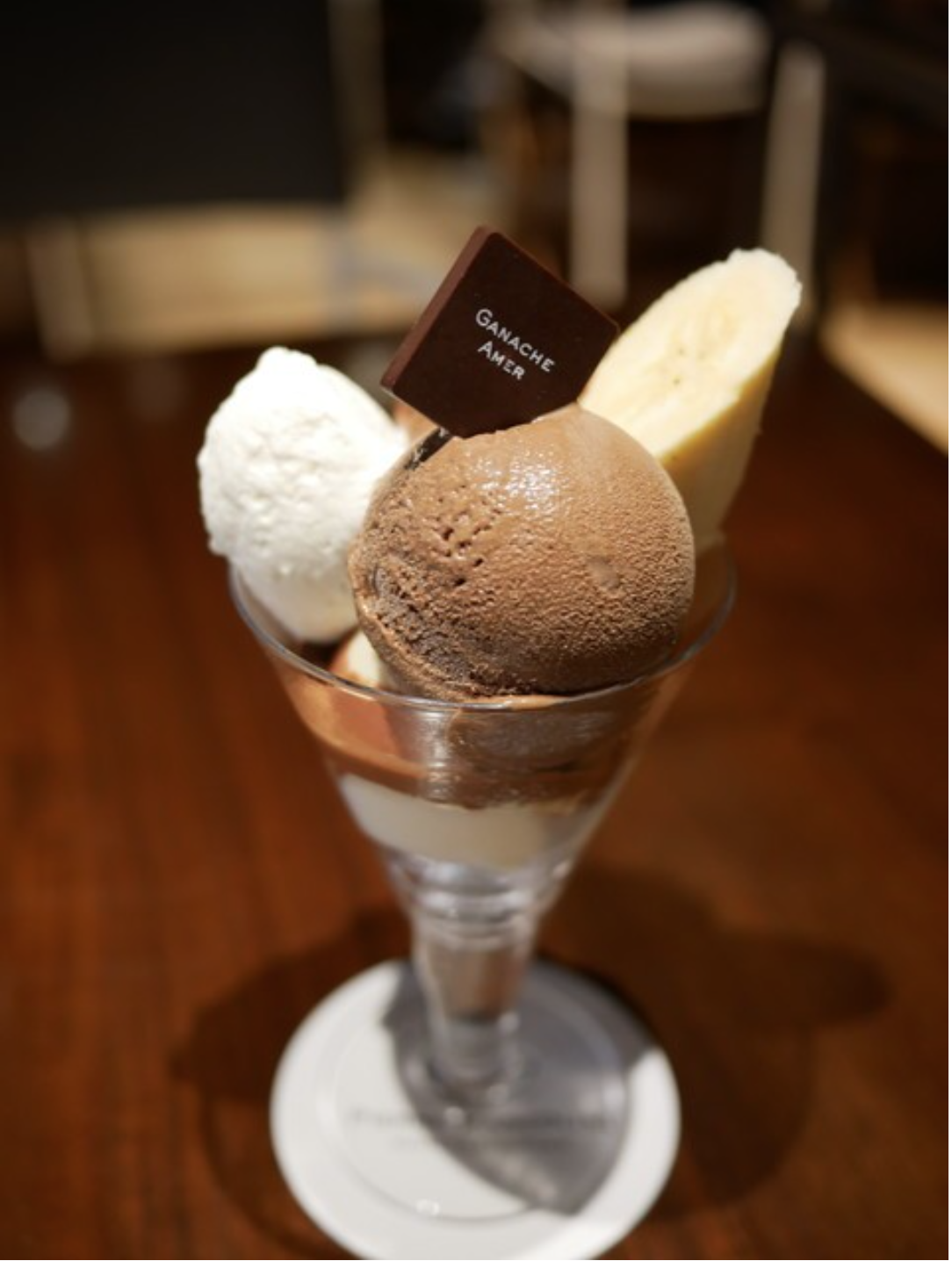 "Marcolini Chocolate Parfait" 1,760 yen (tax included) Source: Cafe Mocha Man